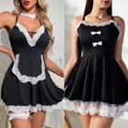 Sexy French Maid Maid Costume Cosplay Sexy Maid Dress Lingerie Outfit For Women