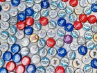 Lot Of 500 Beer Bottle Caps Variety Assorted Crafts Man Cave No Dents Rinsed