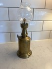 Vintage French Brass Oil Lamp Lampe-pigeon Garantie Veritable - Paris 1885