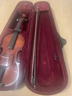 Mendini By Cecilio Mv300 Wood Violin With Bow And Case