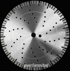 4pk-14   16mm Turbo Concrete Granite-stone Precast Paver Diamond Saw Blade-best