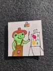 2x2 Dollhouse Miniature Artist Frog Original Painting 1 12 Scale Animalart Gat