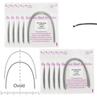 100pcs Dental Orthodontic Stainless Steel Arch Wire Rectangular Round Ovoid U L
