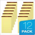 Tops 7572 8 5  X 14  Ruled Perforated Pads - Wide legal  Canary Yellow  dz  New