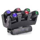 Club Disco Stage Spot Light 6  10w Rgbw Led 6 Heads  Led Moving Head Party Bar
