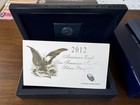 2012 S Reverse Proof Silver Eagle 2 Coin San Francisco Set With Box coa