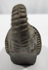Vintage Brass Patina Elephant Figurine 2  Trunk Up 
