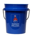 Sherwin Williams Mini Bucket 2-pack Blue Plastic 0 42 Qt W  Handle