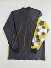 Vintage Fut-a-goal Shirt Youth Medium Yellow Soccer Goalie Long Sleeve Padded