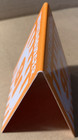 Whataburger Texas Restaurant Collectible Orange White 3  X 3 5   Table Tent  91
