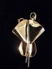 Vintage Sterling Vermeil Pin Brooch 19 1 Grams