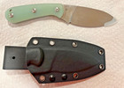 Kizer Azo Baby Fixed Blade Knife  Model 1044c2  154cm Steel  Kydex Sheath  New 