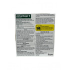 Advantage Ii For Dogs 3-10 Lbs Green   Genuine Usa Epa Approved   4 Doses