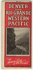 Public Timetable Denver And Rio Grande Western Pacific May  1915
