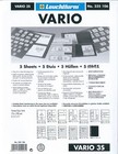 Lighthouse Vario Stock Sheet Double Sided 3 Pocket Protector Pages Size  3s