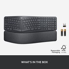 Logitech Ergo K860 Wireless Ergonomic Keyboard - Split Keyboard With Wrist Rest