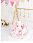 Baby Seat Cover Compatible W_ Bumbo Floor Seat  Removable Soft   Breathable Pink