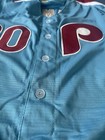 Mike Schmidt Philadelphia Phillies  20 Powder Blue Jersey Adult All Sizes Nwt