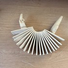 Handmade Wooden Alligator crocodile Clacker Percussion Instrument
