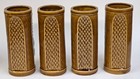 4 Vintage Orchids Of Hawaii Tiki Mugs Tumblers Polynesian Barware R71 Japan 6 