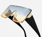 Men Sunglasses Designer Oversized Party Shades Fashion Hip Hop Square Model New