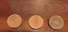 Vintage Nyc Triborough Bridge   Tunnel Authority Tokens Lot Of 3 New York