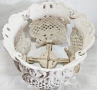 Vintage Antique Cast Iron Ornate Footed Garden Planter Victorian 