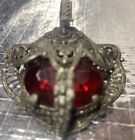 Garnet Antique Very Rare Necklace Piece Highly Detailed Victorian 100yrs
