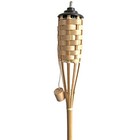 4 Pack Mainstays 57 Inch Real Bamboo Garden Torch With Fiberglass Wick