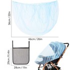 Baby Safe Mosquito Net - Durable  Washable Insect Protection Net For Strollers