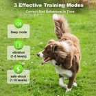 Dog Shock Collar - 3300ft Dog Training Collar With Remote For 10-120lbs Black Us