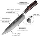8 Inch Chef s Knife Japanese Damascus Style Stainless Steel Pro Kitchen Knife