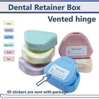 Dental Retainer Denture Storage Case Box Mouthguard Container Assorted Upto 200