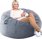 Bean Bag Chairs  Memory Foam Stuffing Bean Bag Chair For Adults teens kids