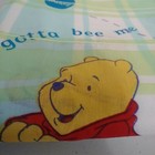 Window Valance Disney Winnie The Pooh 84  X 17  Gotta Bee Me Blue Green Vintage
