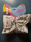 Jojo Bow White With Rhinestones Large Siwa Nickelodeon Authentic New