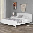 Twin full queen king Size Platform Bed Wood Bed Frame W  Headboard And Footboard