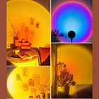 Sunset Projection Lamp Usb Led Night Light For Indoor Party Atmosphere Mini Lamp
