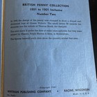 Great Britain Victoria Pennies In A Whitman Album 16 Coins 1881-1901 Uk