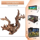 Natural Large Driftwood For Aquarium   Reptile Decor 13-17   1 3 Lbs  Unique Pi