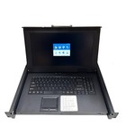 Mt-viki Rack Mount Kvm  8 Port Vga Kvm Switch W 15 6   Lcd Monitor