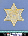 Livingston Parish Deputy Sheriff  old Vintage  Louisiana Shoulder Patch Star 7m 