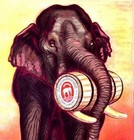 Bangkok Thailand Siam Cement Company Ltd Elephant Advert Vintage Print Retro Art