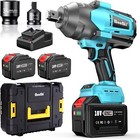 Cordless Impact Wrench 1475ft-lbs  2000n m  3 4 High Torque Brushless Impact Gun