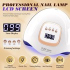 380w Nail Polish Dryer Pro Uv Led Lamp Acrylic Gel Curing Light Manicure Timer 