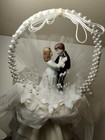 Wedding Cake Topper Bride   Groom  gingers  Vintage