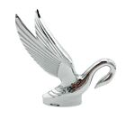 Chrome Classic Swan Hood Ornament For Peterbilt Kenworth Freightliner