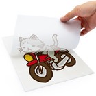 Dtf Heat Transfer Film 100 Sheets Hot cold Peel A4 8 25  X 11 75  Paper