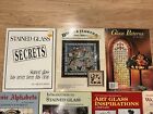 Lot Of 11 Vintage Stained Glass Pattern And Instruction Books From 1980s And 90s