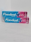Lot Of 2 Fixodent Original Complete All Day Denture Adhesive Cream   4 8 Oz  